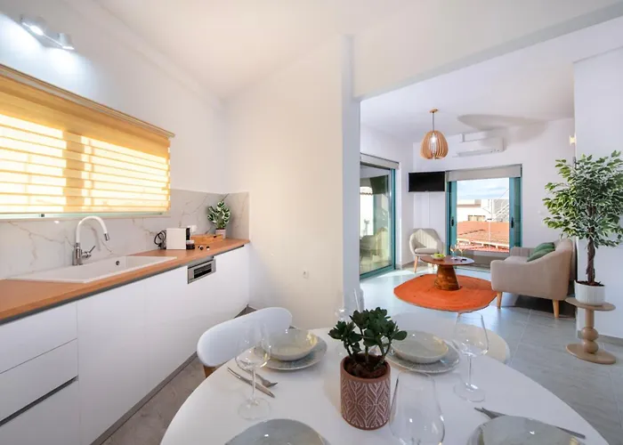 公寓 Khora Apartment- 40m To Sandy 干尼亞